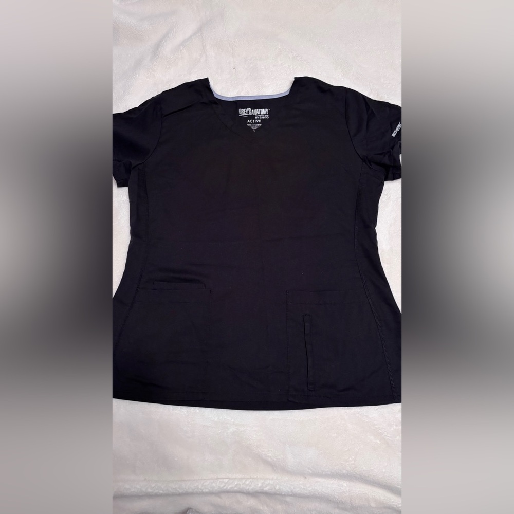 Grey’s Anatomy Scrub Top - Black - excellent condition